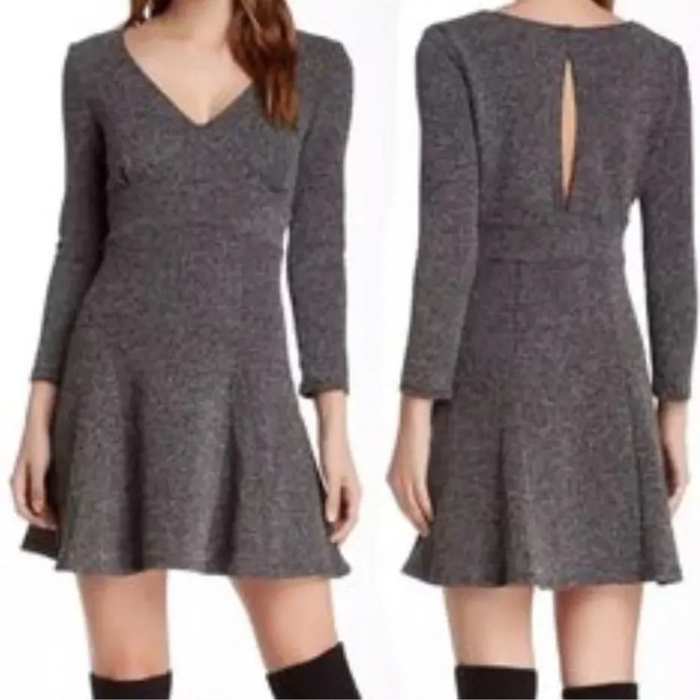 Free People Dress Womens Size M gray